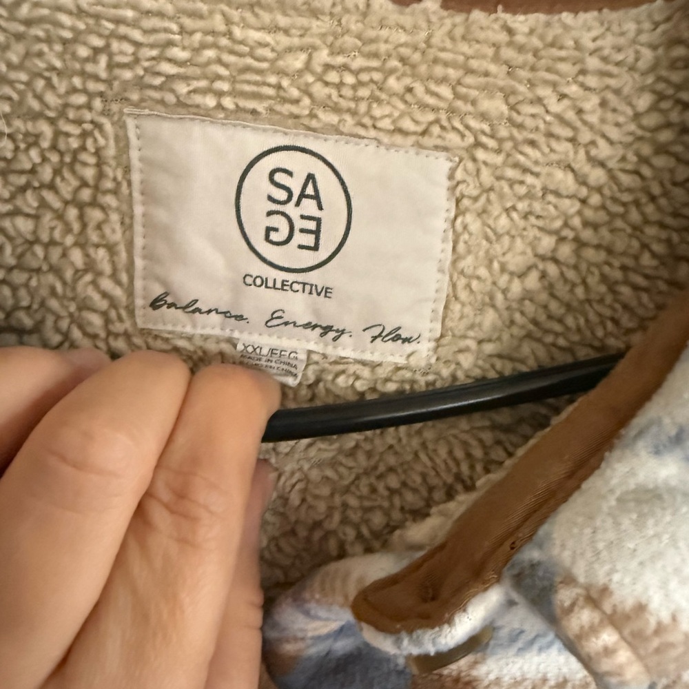 Cascade Collective Cozy Sherpa Jacket - Picture 2 of 3